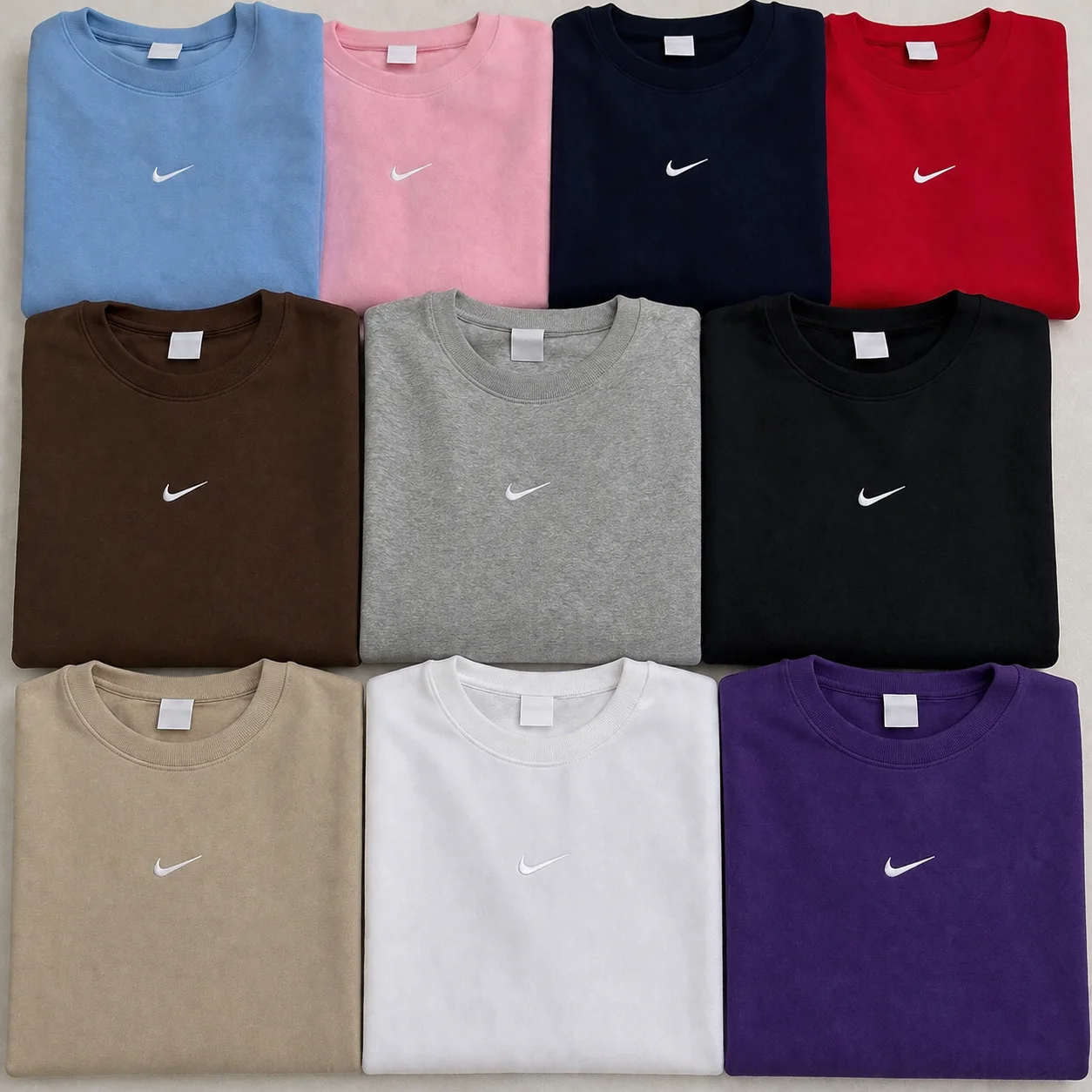 Poleron cuello polo unisex