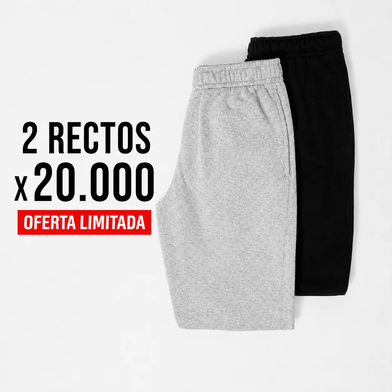 Recto sin bordado unisex