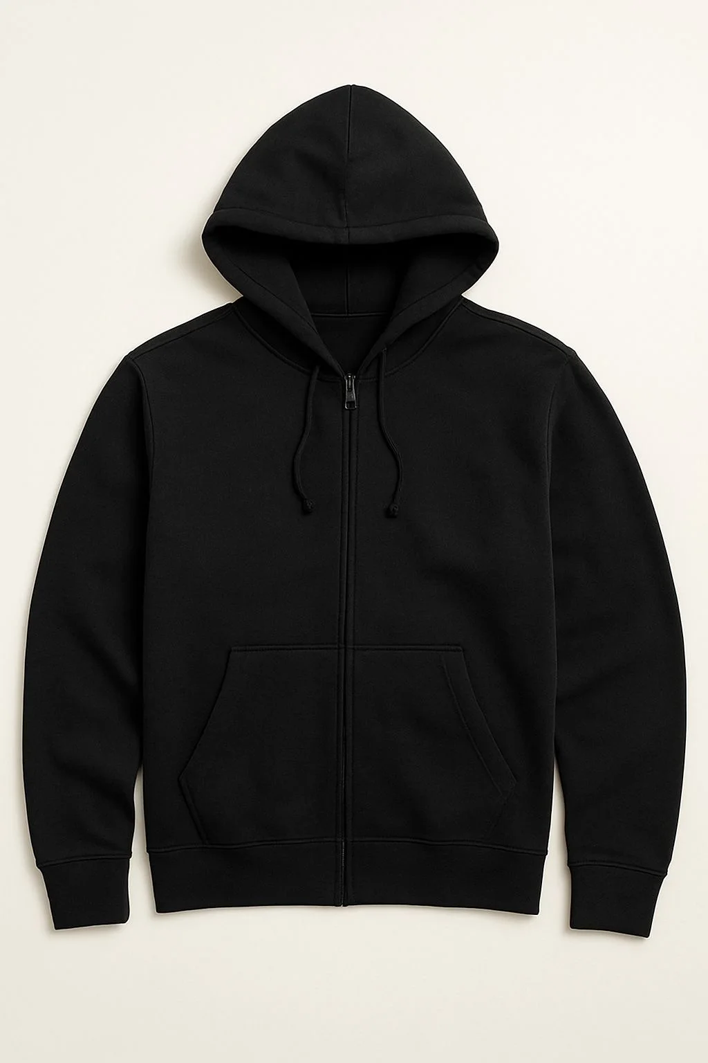 Poleron con cierre unisex  sin bordado